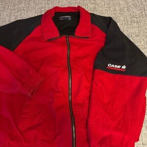 Case IH Men's Red and Black Performance Jacket
